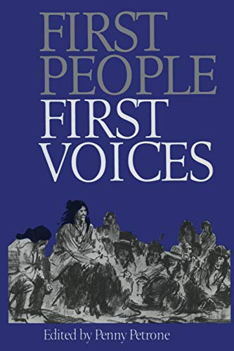 Stock image for First People, First Voices for sale by Better World Books