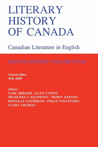 Beispielbild fr Literary History of Canada: Canadian Literature in English (Volume 4) zum Verkauf von Anybook.com