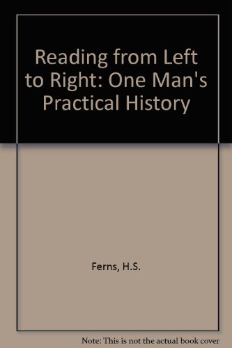 Beispielbild fr Reading from Left to Right: One Man's Political History zum Verkauf von Zubal-Books, Since 1961