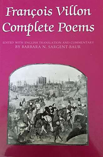 Beispielbild fr Francios Villon Complete Poems zum Verkauf von Ergodebooks