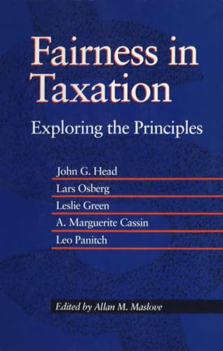 Stock image for Fairness in Taxation   Exploring the Principles for sale by Revaluation Books