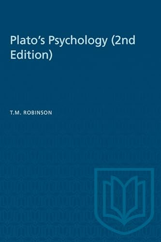 9780802075901: Plato's Psychology (2nd Edition) (Heritage)