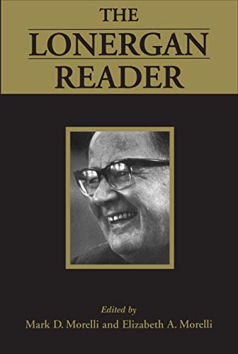 Imagen de archivo de The Lonergan Reader (Lonergan Studies) a la venta por One Planet Books