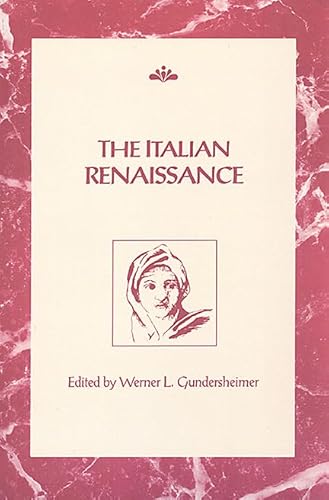 Beispielbild fr The Italian Renaissance (RSART: Renaissance Society of America Reprint Text Series) zum Verkauf von BooksRun