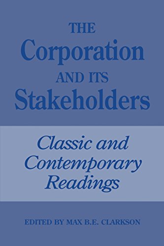 Stock image for The Corporation and Its Stakeholders: Classic and Contemporary Readings for sale by medimops