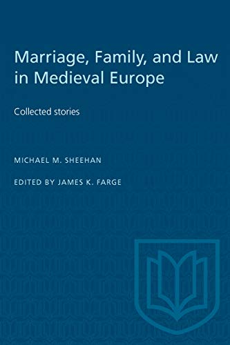 Beispielbild fr Marriage, family, and law in medieval Europe : collected studies. zum Verkauf von Kloof Booksellers & Scientia Verlag