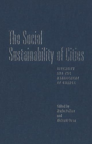 Stock image for The Social Sustainability of Cities: Diversity and the Management of Change for sale by Open Books