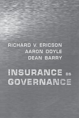 9780802085740: Insurance as Governance