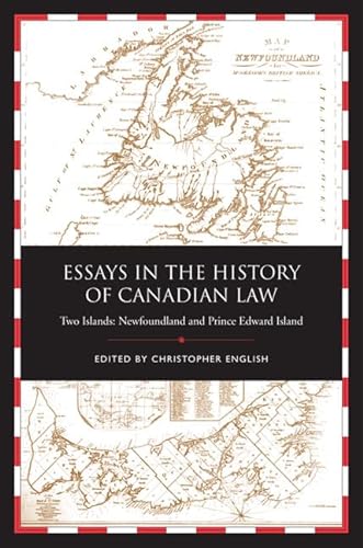 Essays in History of Canadian Law V9