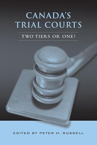 Beispielbild fr Canada's Trial Courts zum Verkauf von Blackwell's