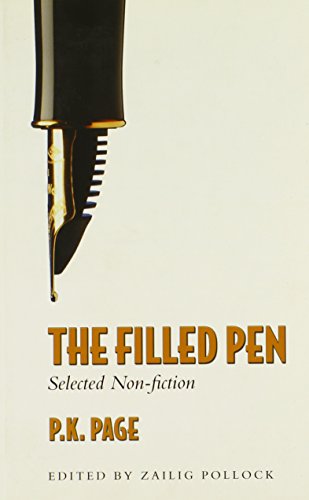 Imagen de archivo de The Filled Pen: Selected Non-Fiction (Signed First Edition) a la venta por Purpora Books