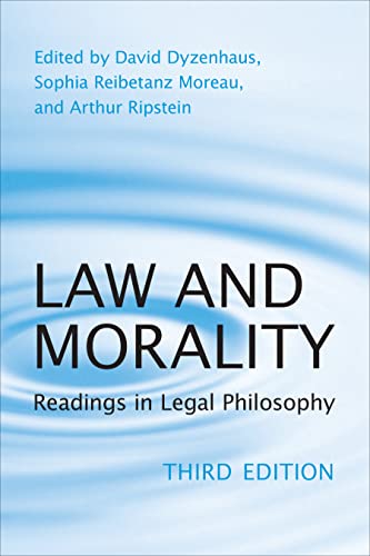 9780802094896: Law and Morality: Readings in Legal Philosophy (Toronto Studies in Philosophy)