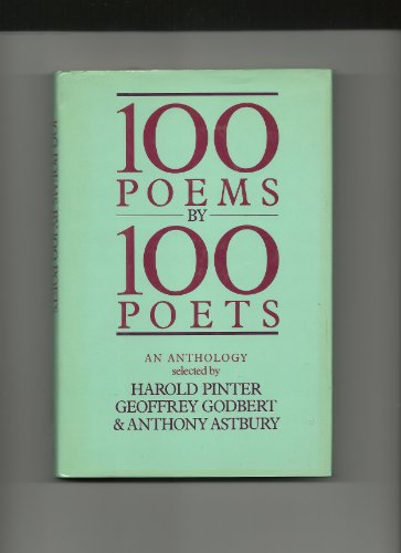 Beispielbild fr 100 Poems by 100 Poets: An Anthology zum Verkauf von SecondSale