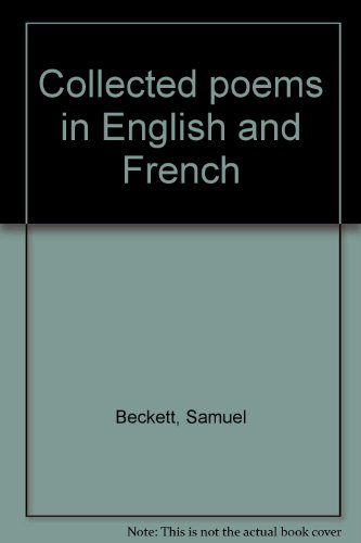 Collected poems in English and French (9780802101419) by Beckett, Samuel