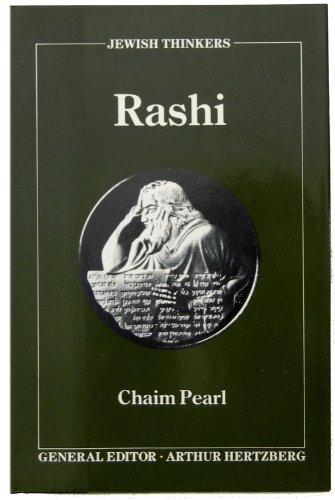 Stock image for Rashi (Jewish Thinkers) for sale by More Than Words