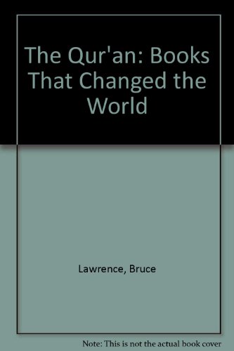 9780802118233: Qur'an (Great Books that Changed the World)