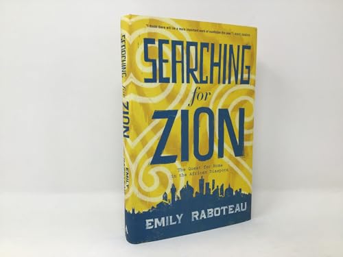 Beispielbild fr Searching for Zion : The Quest for Home in the African Diaspora zum Verkauf von Better World Books