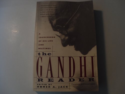 Stock image for The Gandhi Reader : A Sourcebook of His Life and Writings for sale by Better World Books