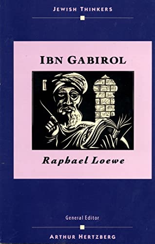 Imagen de archivo de Ibn Gabriol - Jewish Thinkers a la venta por UHR Books