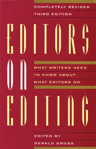 Stock image for Editors on Editing: What Writers Need to Know About What Editors Do for sale by SecondSale