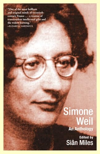 Beispielbild fr Simone Weil: An Anthology zum Verkauf von Goodwill