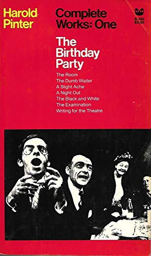 Complete Works: One - The Birthday Party & Two - The Caretaker ( 2 Volumes - Complete set) (9780802140883) by Harold Pinter