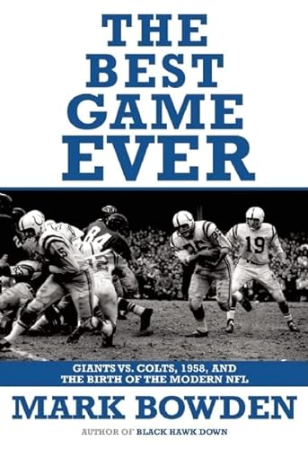Beispielbild fr The Best Game Ever : Giants vs. Colts, 1958, and the Birth of the Modern NFL zum Verkauf von Better World Books
