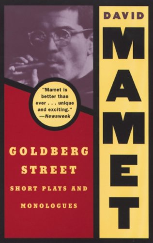 9780802151049: Goldberg Street: Short Plays and Monologues (Mamet, David)