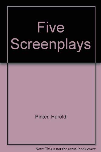 9780802151193: Five Screenplays