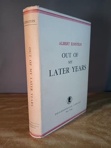 9780802204394: Out of my later years: [Essays]
