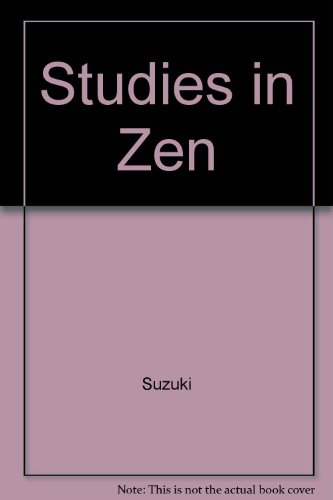 9780802216786: Studies in Zen