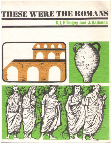 Imagen de archivo de These Were the Romans a la venta por Ergodebooks