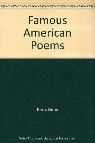 Famous American Poems (9780802390387) by Baro, Gene