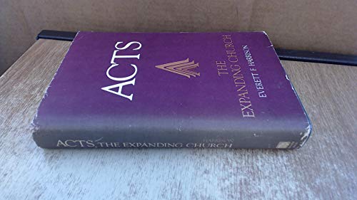 Beispielbild fr Acts : The Expanding Church zum Verkauf von Better World Books