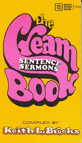 Imagen de archivo de The Cream Book Sentence Sermons a la venta por ThriftBooks-Dallas