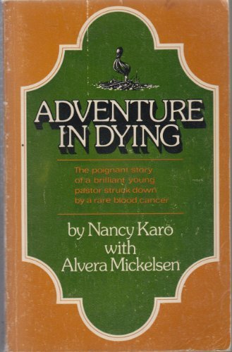 Imagen de archivo de Adventure in dying a la venta por Books of the Smoky Mountains