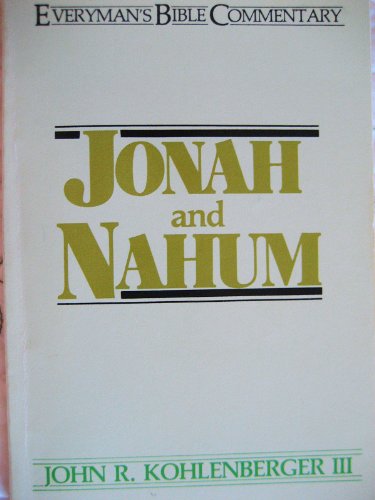 Imagen de archivo de Jonah and Nahum a la venta por Better World Books