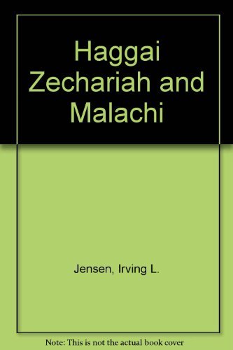 Beispielbild fr Haggai Zechariah and Malachi (Bible self-study guides) zum Verkauf von Wonder Book