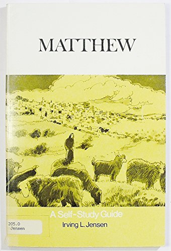 9780802410405: Matthew a Self Study Guide