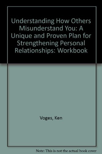 Stock image for Understanding How Others Misunderstand You (Work Book) for sale by SecondSale