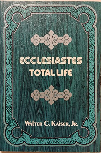Immagine dell'editore per Ecclesiastes: Total Life venduto da ThriftBooks-Phoenix