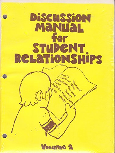 Imagen de archivo de Discussion Manual for Student Relationships (Volume 2) a la venta por HPB-Diamond