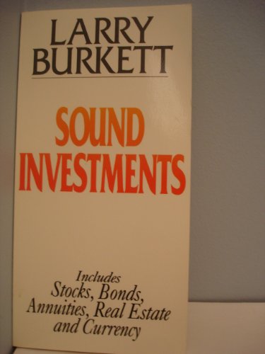 9780802426000: Sound Investments (Burkett Booklets)