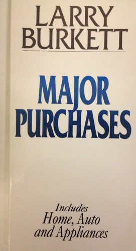 9780802426017: Major Purchases (Burkett Booklets Series)