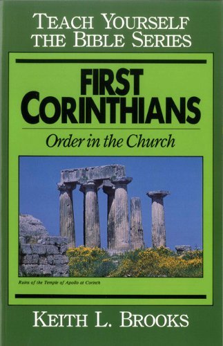 Imagen de archivo de First Corinthians-Teach Yourself the Bible Series: Order in the Church a la venta por SecondSale