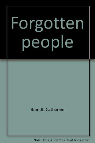 Stock image for Forgotten people for sale by Modetz Errands-n-More, L.L.C.