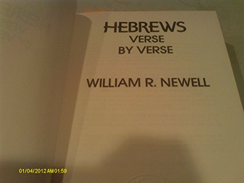 Stock image for Hebrews, Verse by Verse for sale by HPB Inc.