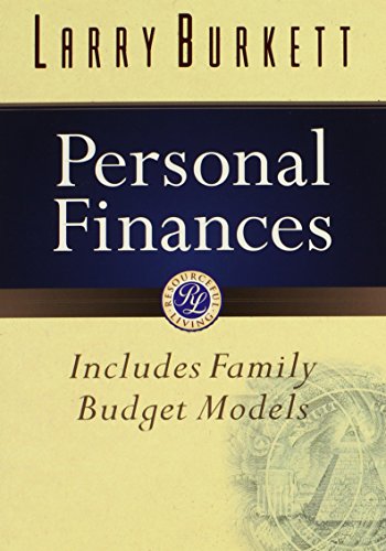 9780802437389: Personal Finances: Includes Family Budget Models