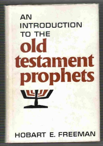 Beispielbild fr Introduction to the Old Testament Prophets zum Verkauf von BooksRun