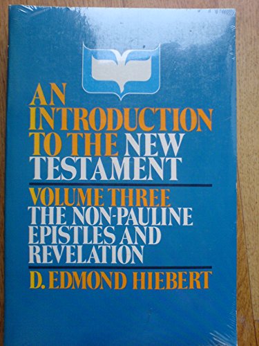 Beispielbild fr Introduction to the New Testament: The Non Pauline Epistle and Revelation zum Verkauf von SecondSale